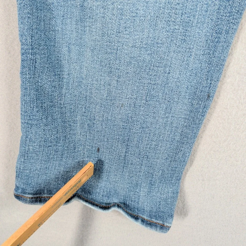 American Eagle Jeans Mens 36x34 Blue Athletic Straight Airflex Temp Tech Denim